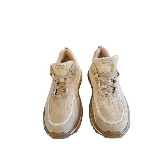 Blowfish Leo Sneaker in Dk. Cream. Size 7.5 - Picture 2 of 8